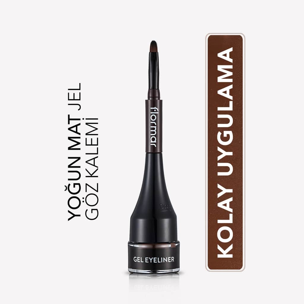 Flormar Gel Eyeliner New Gel 03 brown - 1