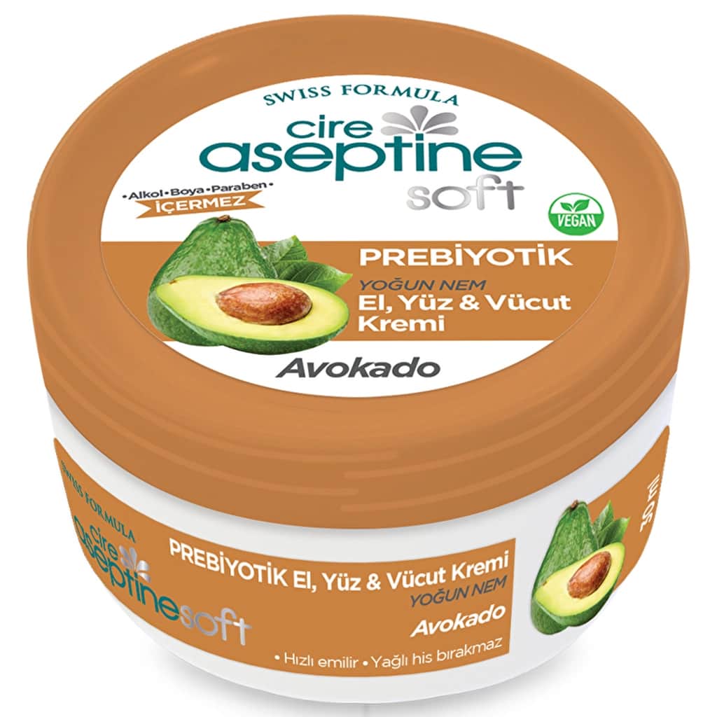 Cire Aseptine Soft Avocado Extract Intensive Moisturizing Prebiotic Cream 30 ml - 1