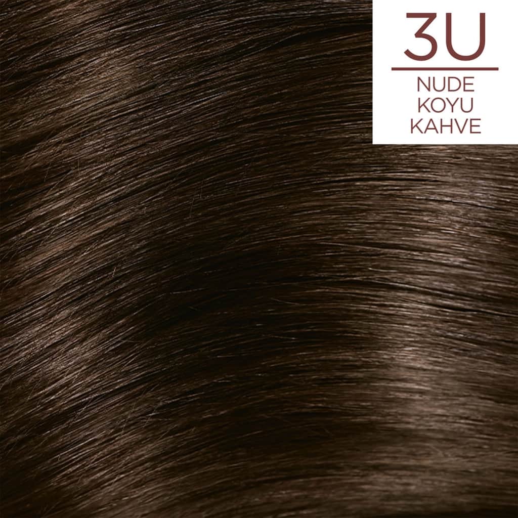 L’Oréal Paris Excellence Nude Hair Dye Dark Brown 3U 1 pcs - 2