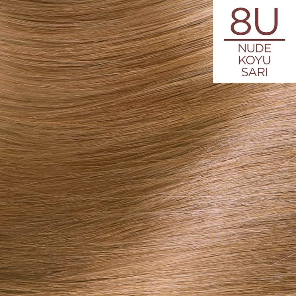 L’Oréal Paris Excellence Nude Hair Dye Dark Blonde 8U 1 pcs - 2