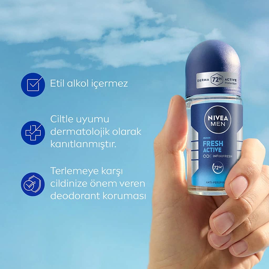 Nivea Fresh Roll-on 50 ml And Roll-on 25 ml Set - 3
