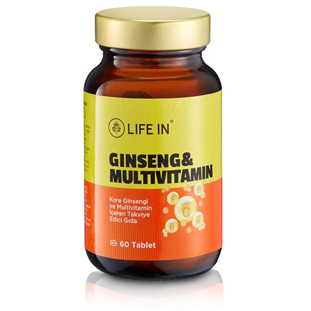 Life In Ginseng & Multivitamin Tablets 60 pcs - 1