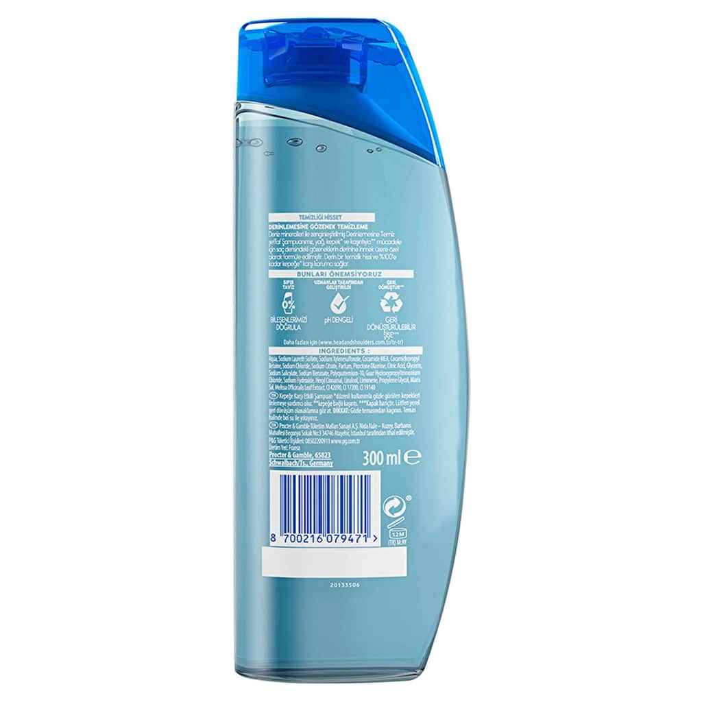 Head & Shoulders Deep Clean Scalp Detox Anti-dandruff Shampoo 300 ml - 3