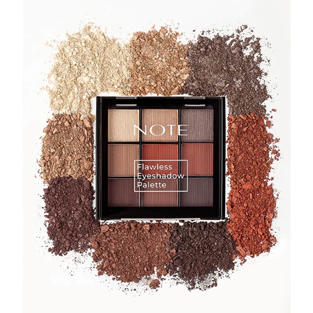 Note Flawless Eyeshadow Palette 01 Sunset Shine 1 pcs - 2