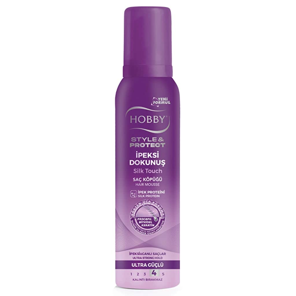 Hobby Style & Protect Silky Touch Hair Mousse 150 ml - 1