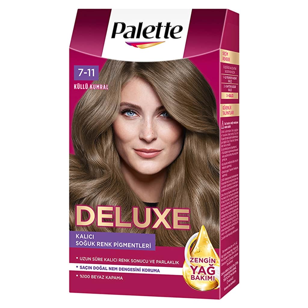 Palette Deluxe Hair Dye 7-11 ash Blonde - 2