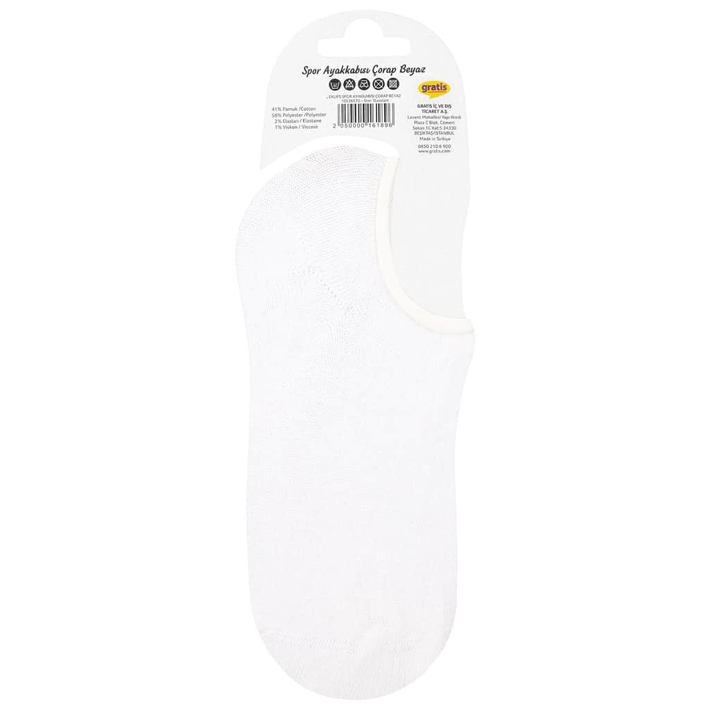 Eklips Sneakers Socks White - 2
