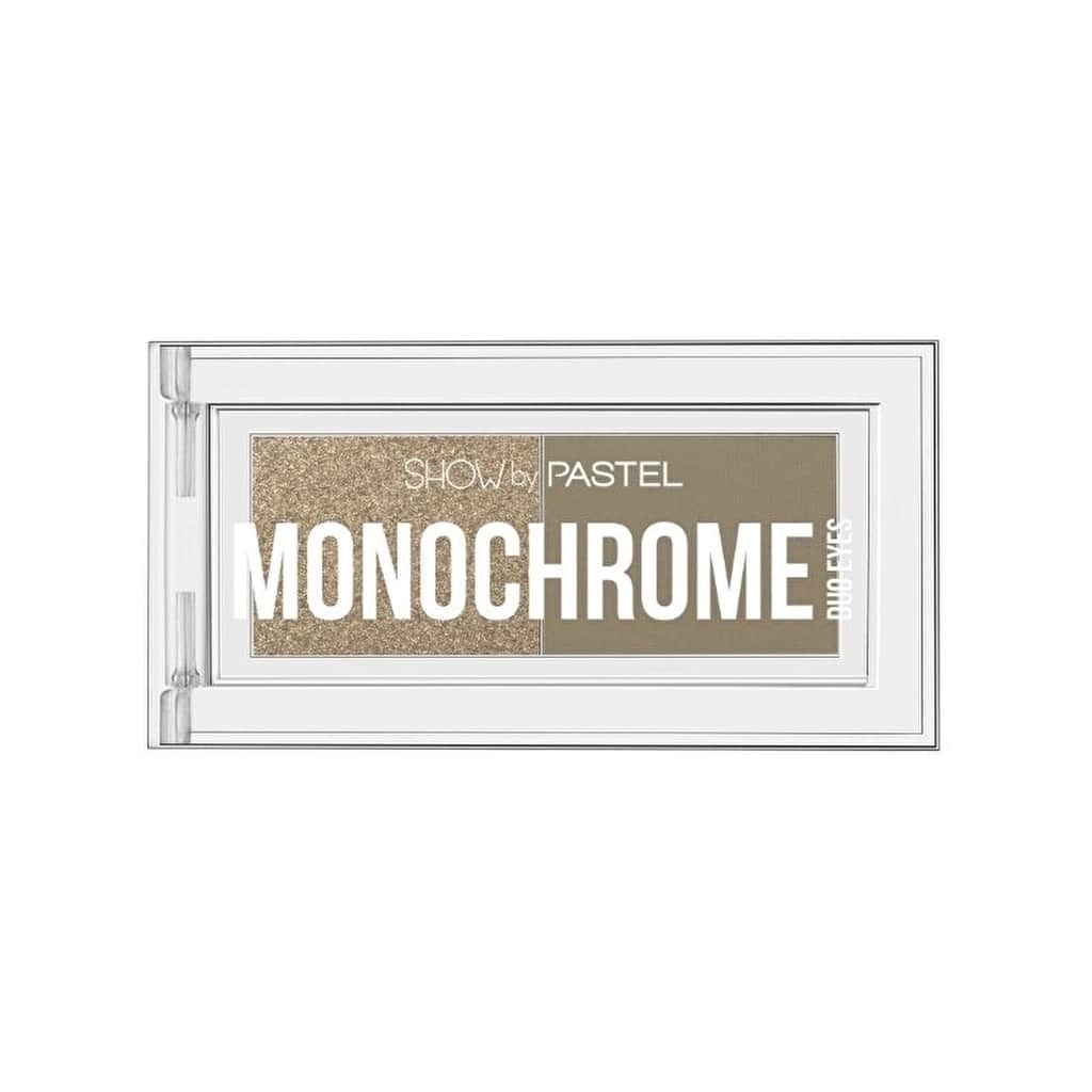 Show By Pastel Monochrome Duo Eyes Dual Eyeshadow Palette 23 first Harvest - 2