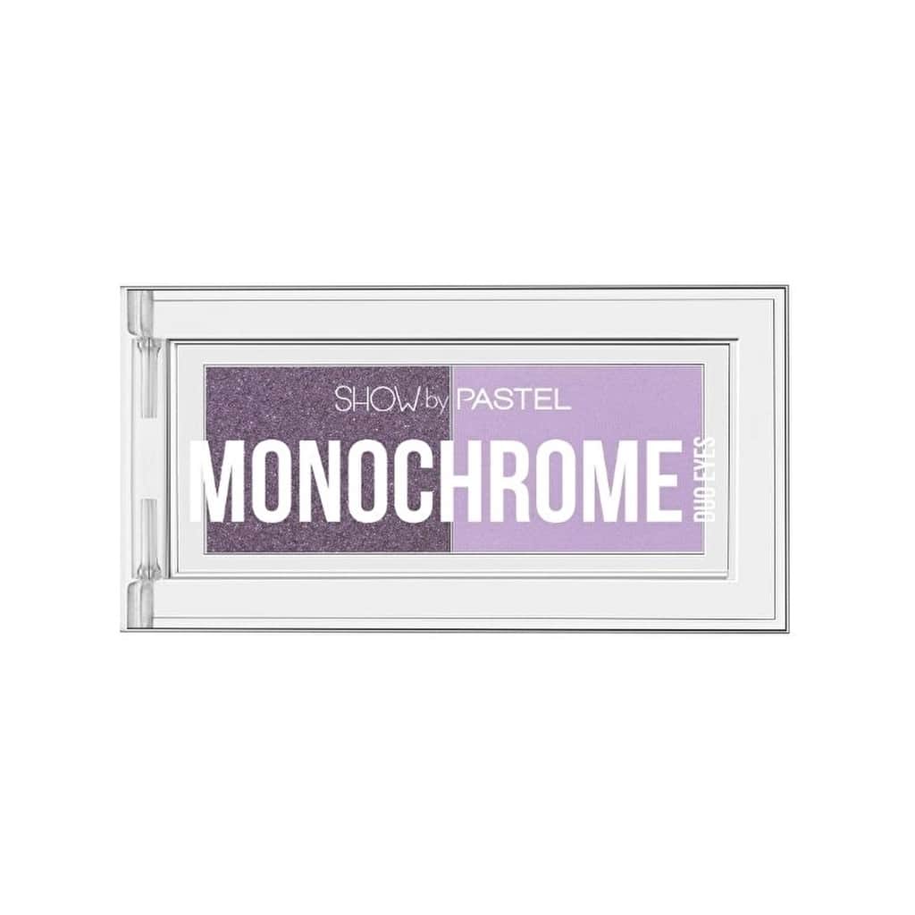 Show By Pastel Monochrome Duo Eyes Double Eyeshadow Palette 24 let's Party - 2