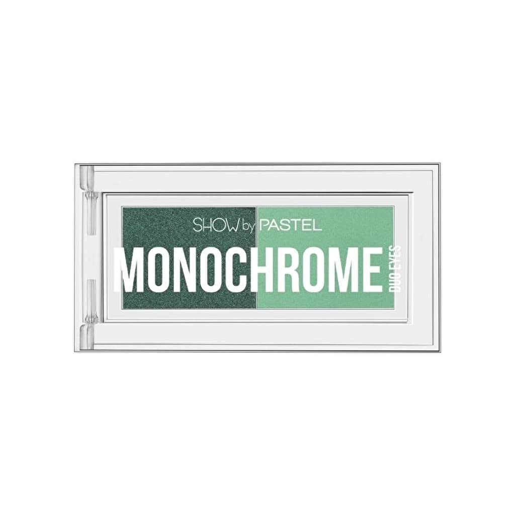 Show By Pastel Monochrome Duo Eyes Dual Eyeshadow Palette 31 emerald Dust - 2