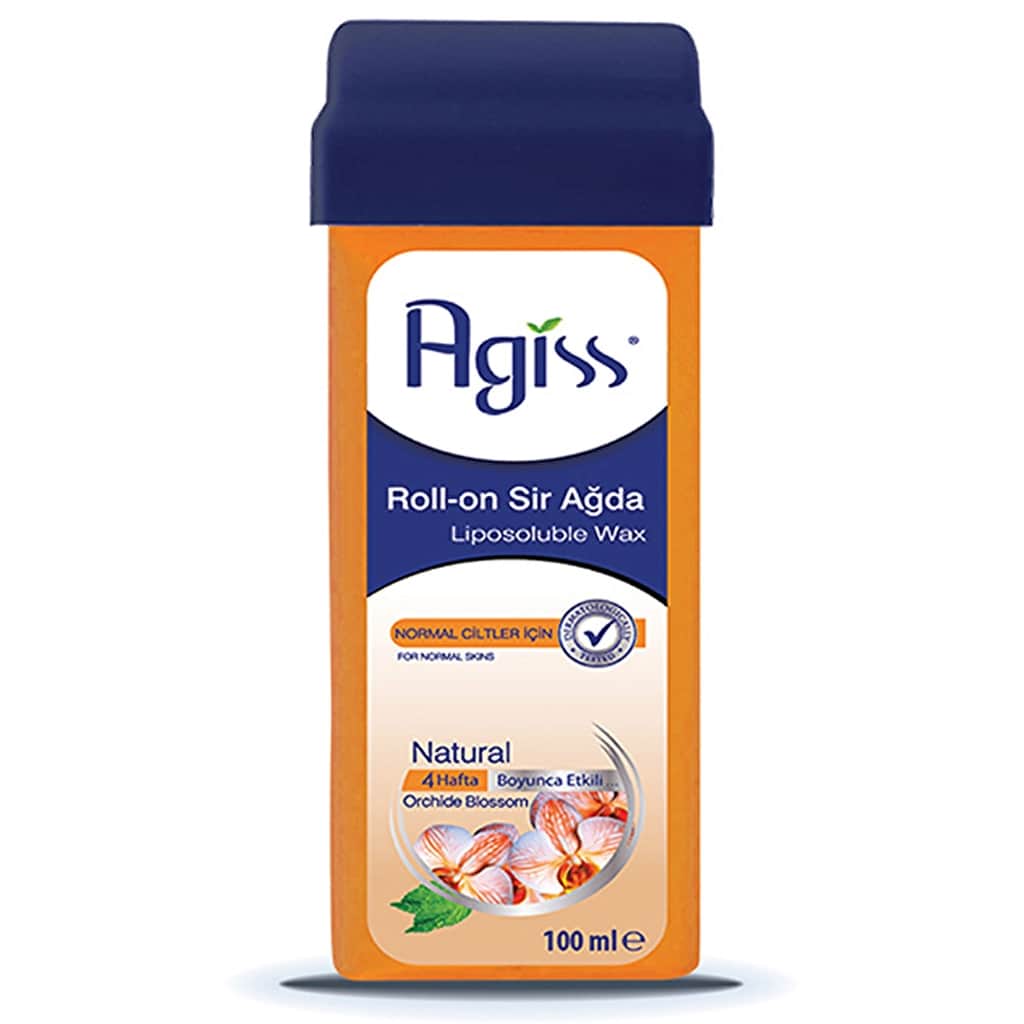 Agiss Natural Roll-On Wax for Normal Skin - 100ml Hair Remover - 1