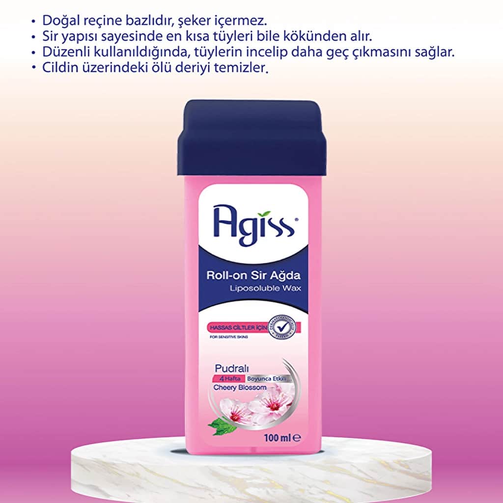 Agiss Sensitive Skin Roll-On Wax 100ml - Natural Hair Removal - 2