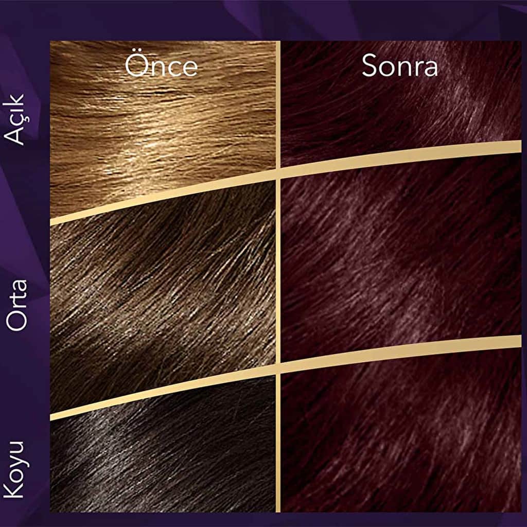 Wella Koleston Supreme Hair Dye 3/66 aubergine Purple - 4