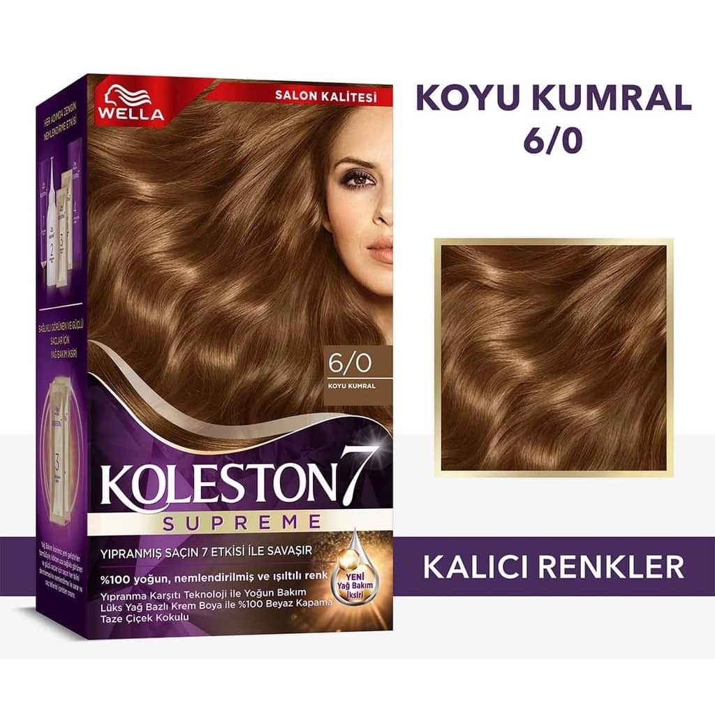 Wella Koleston Supreme Hair Dye 6/0 dark Blonde - 1