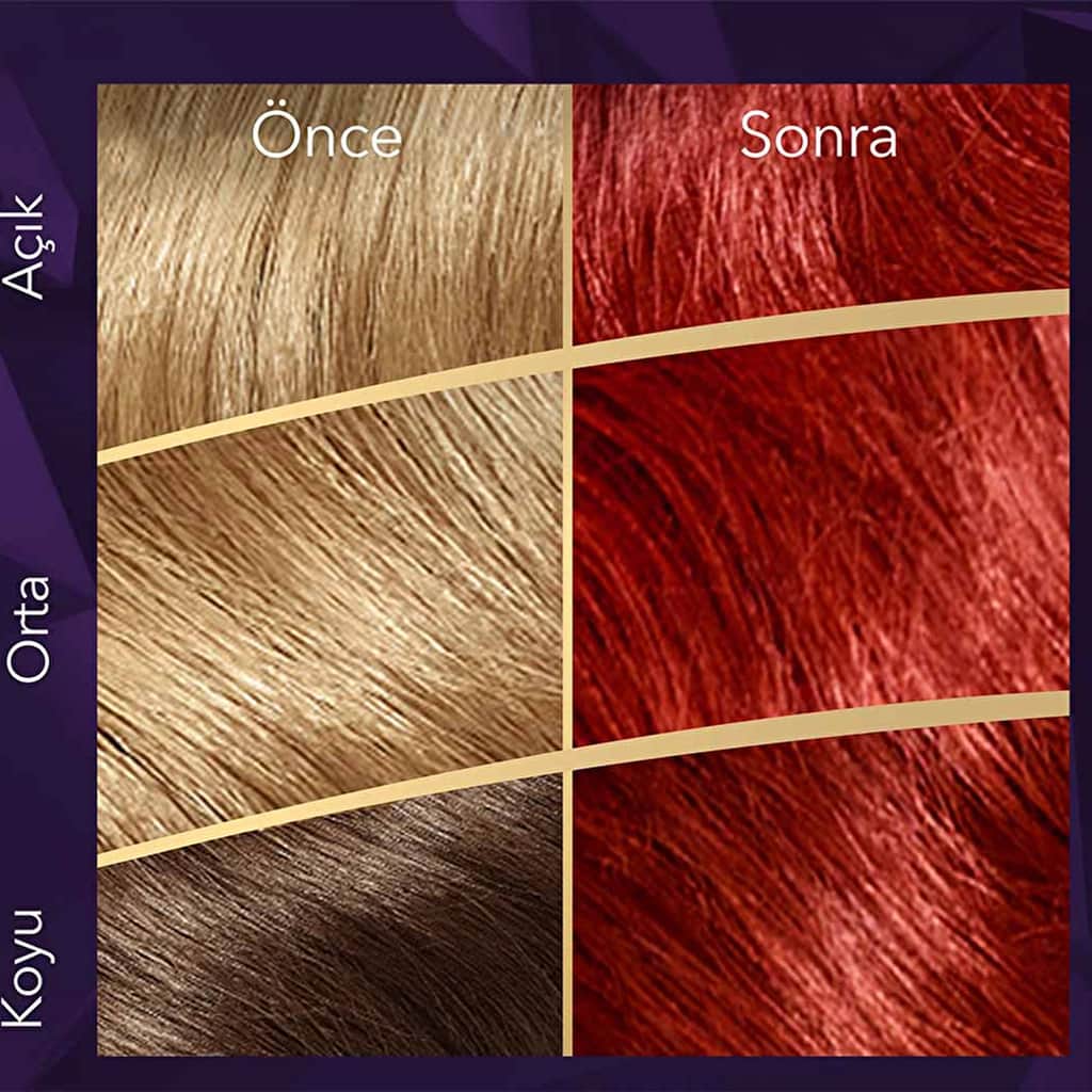 Wella Koleston Supreme Hair Dye 77/44 flame Red - 4