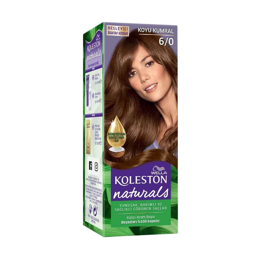 Wella Koleston Naturals Hair Dye 6/0 dark Blonde - 2