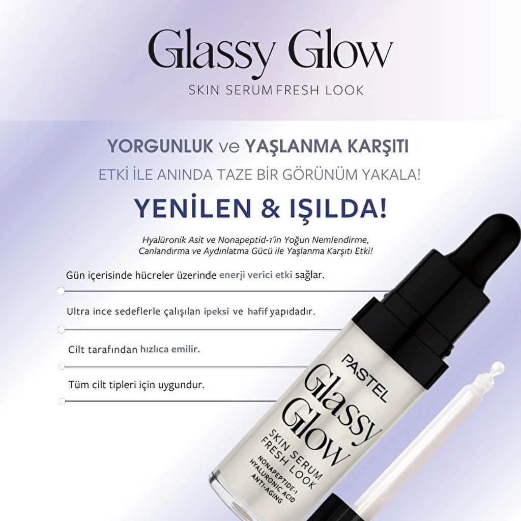 Pastel Makeup To Skincare Glassy Glow Skin Serum - 6