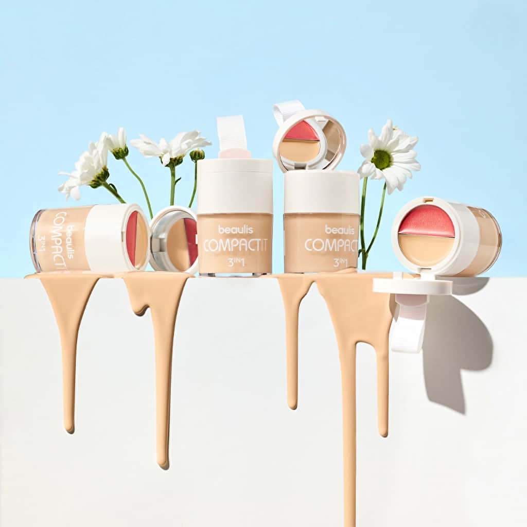 Beaulis Compact It Foundation And Blush And Concealer 108 sand Sensation - 5