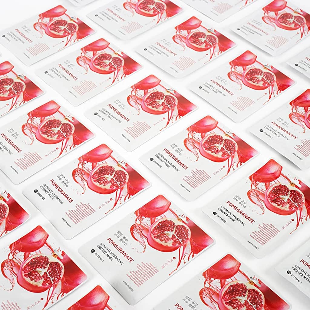 Jkosmec Hydrating Pomegranate Korean Face Mask 25 ml - 3