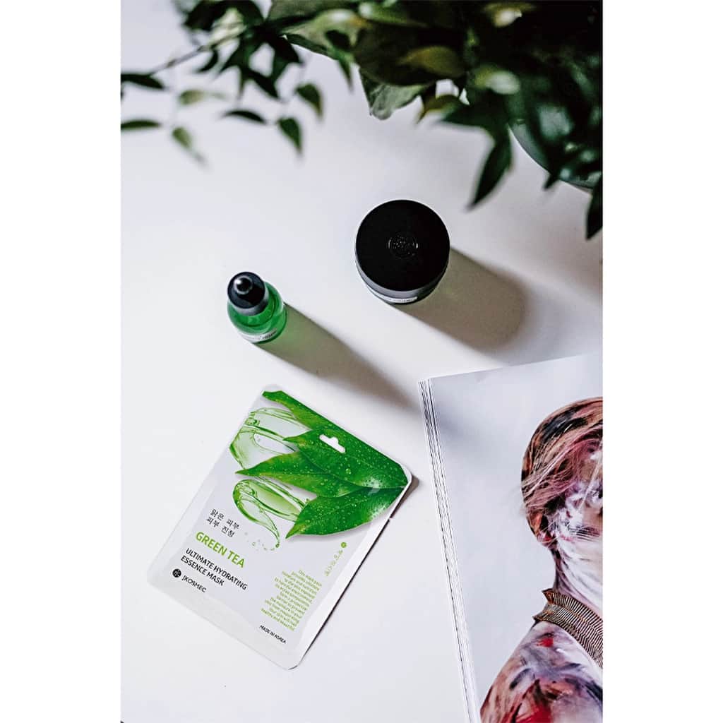 Jkosmec Hydrating Green Tea Korean Face Mask 25 ml - 6