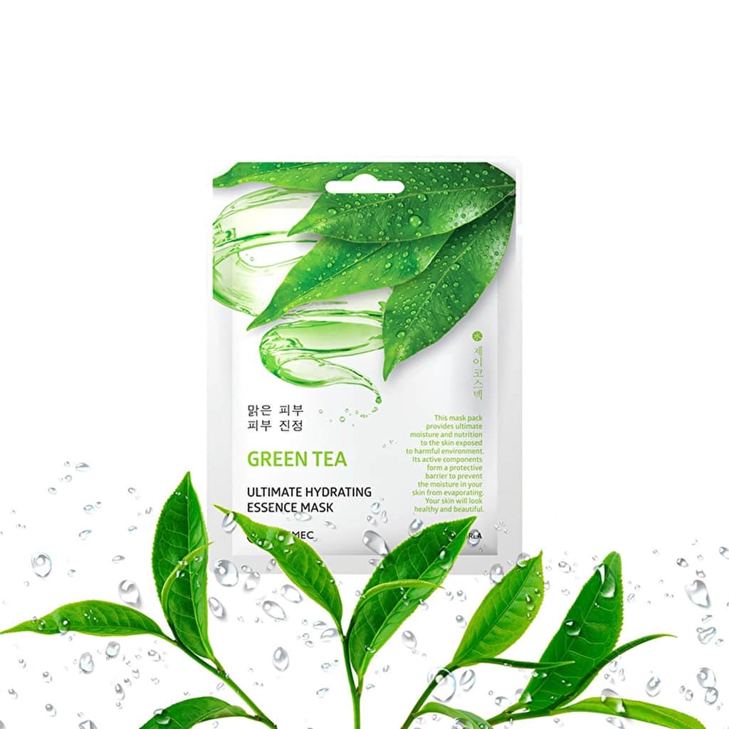 Jkosmec Hydrating Green Tea Korean Face Mask 25 ml - 2