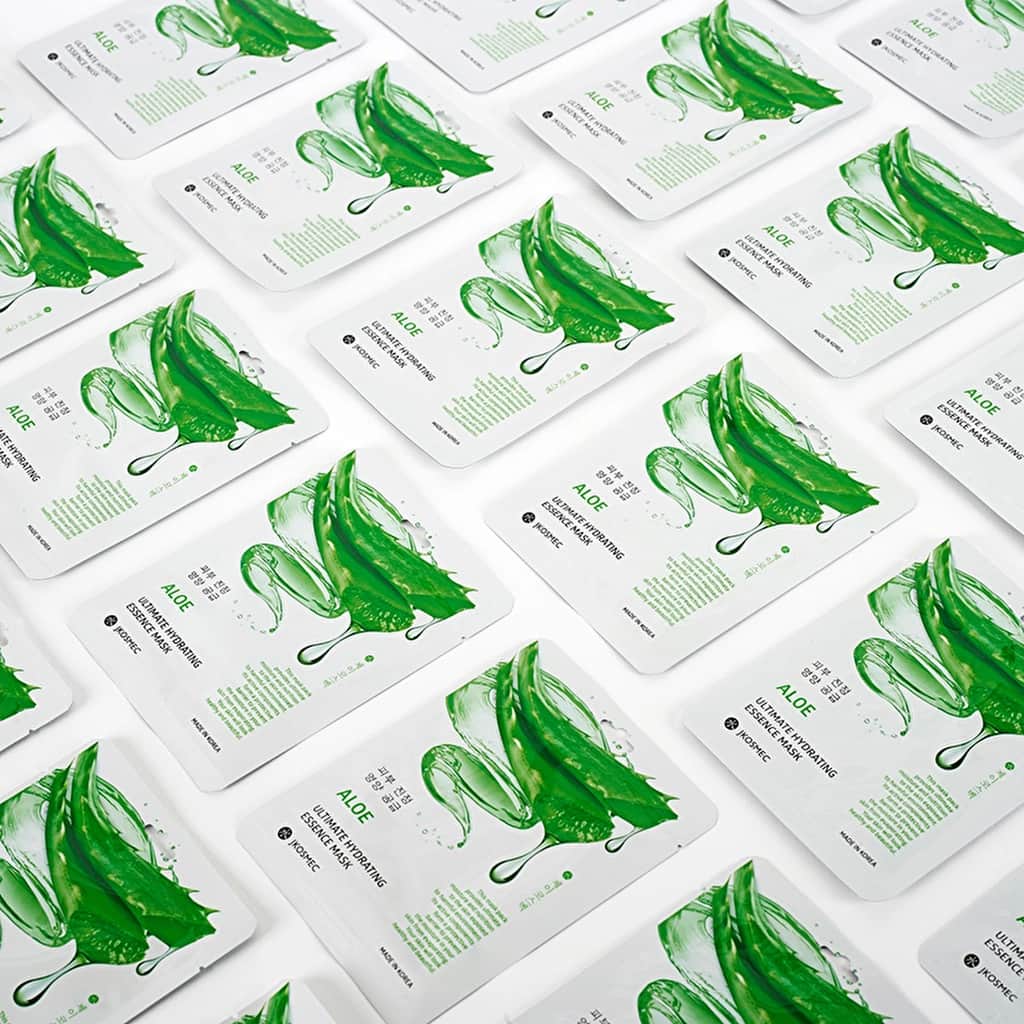 Jkosmec Hydrating Aloe Vera Korean Face Mask 25 ml - 3