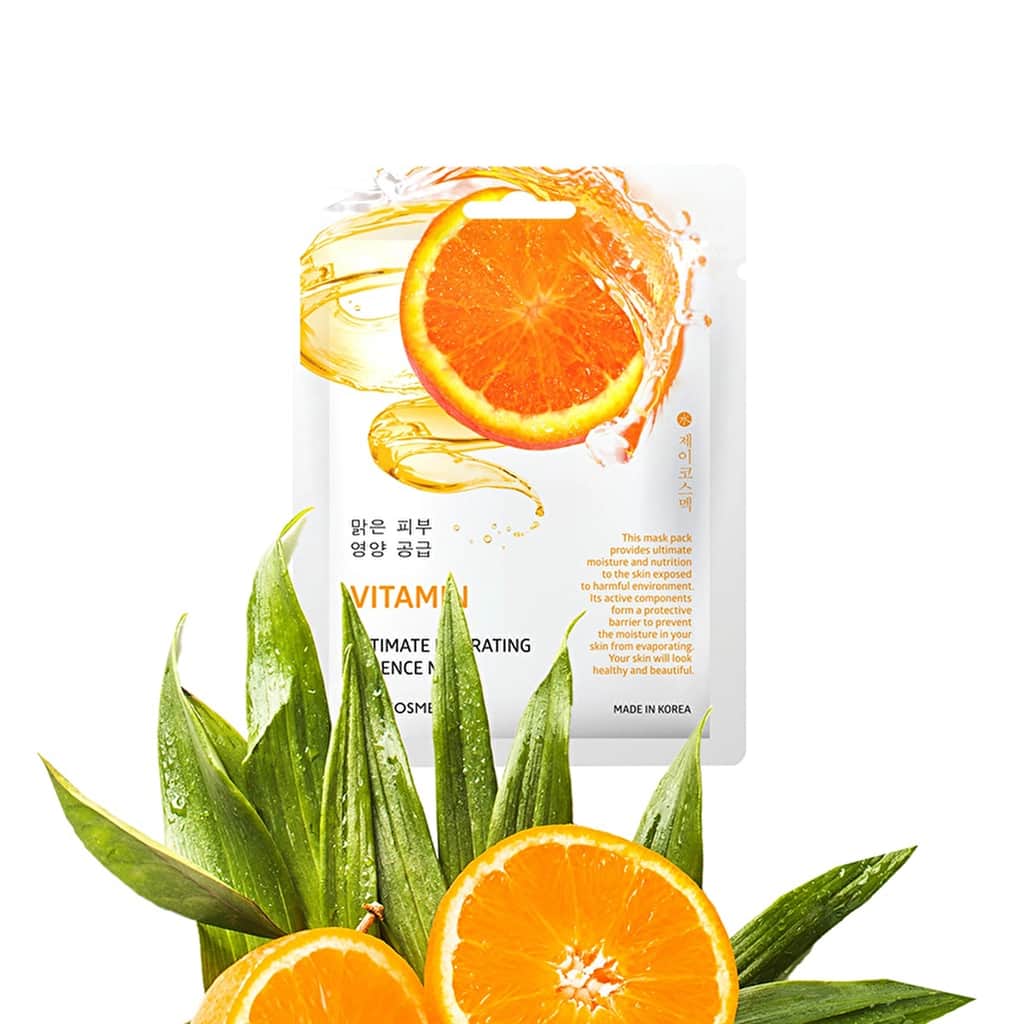 Jkosmec Hydrating Vitamin Korean Face Mask 25 ml - 3