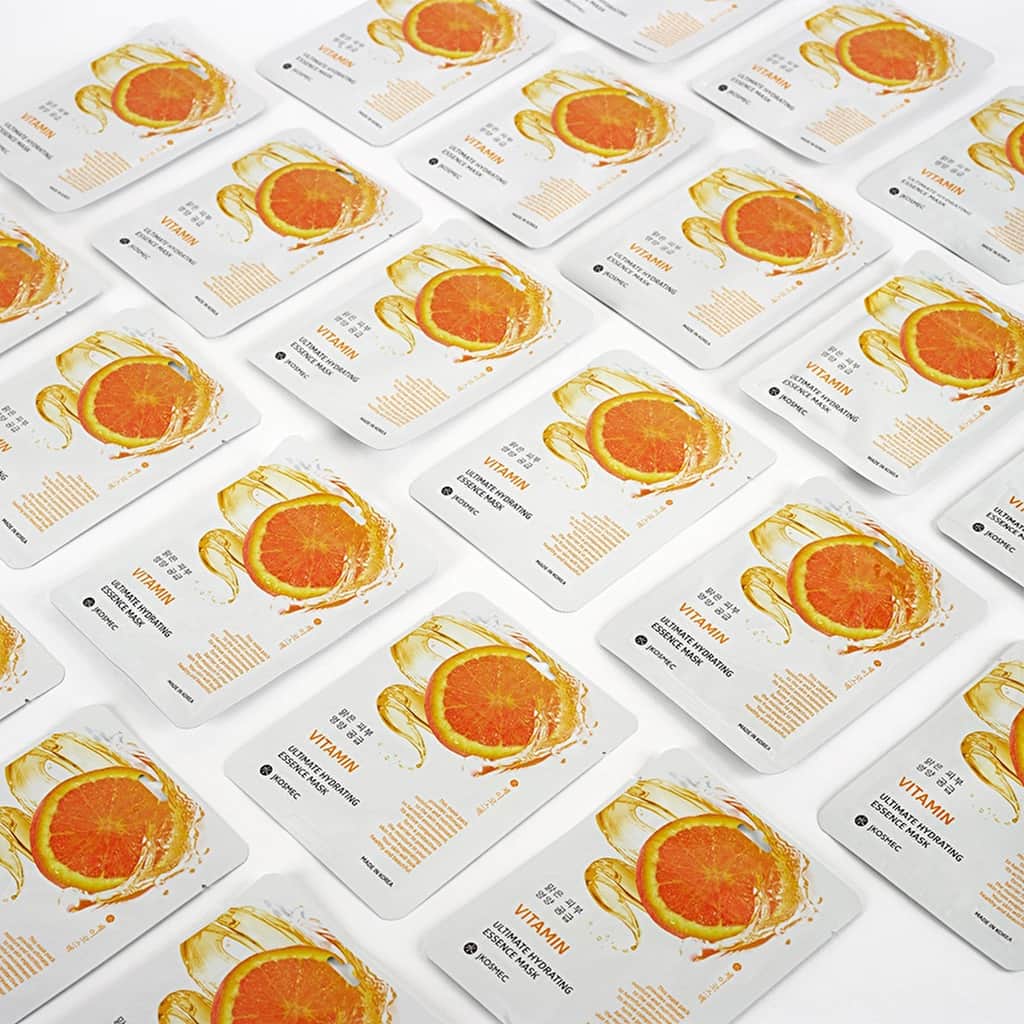 Jkosmec Hydrating Vitamin Korean Face Mask 25 ml - 4