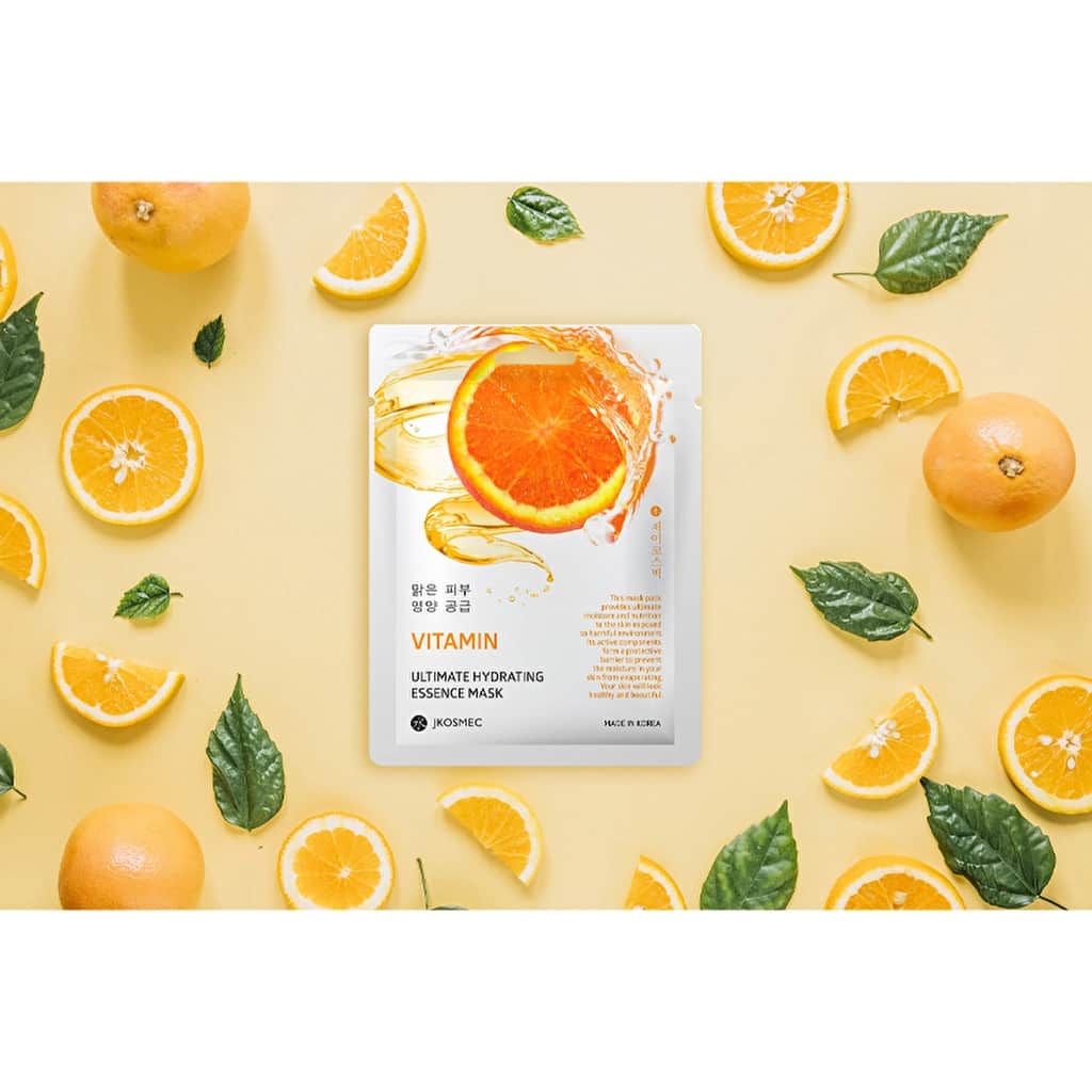 Jkosmec Hydrating Vitamin Korean Face Mask 25 ml - 5