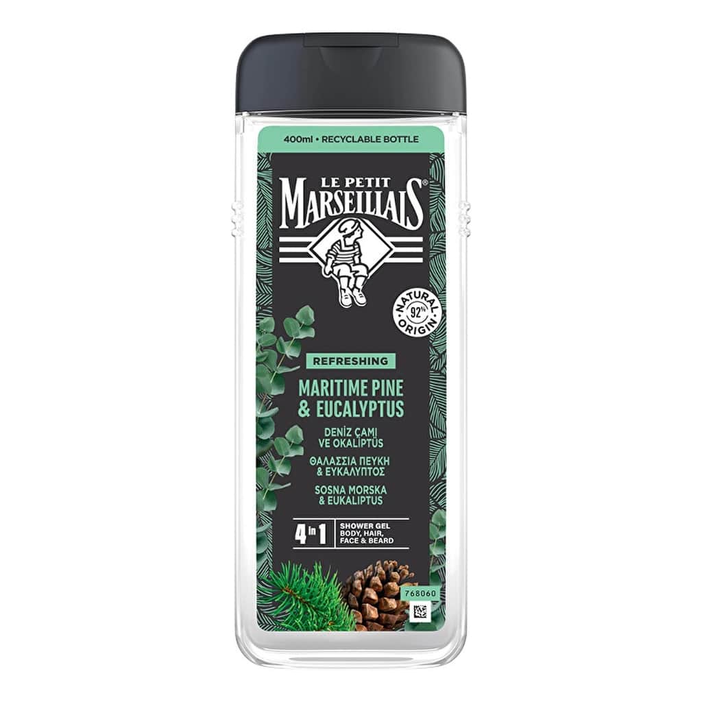 Le Petit Marseillais Shower Gel Maritime Pine & Eucalyptus 400 ml - 2