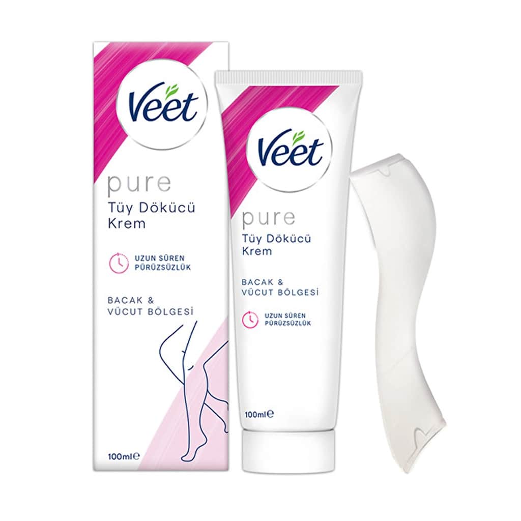 Veet Pure Hair Removal Cream Normal Skin 100 ml - 2