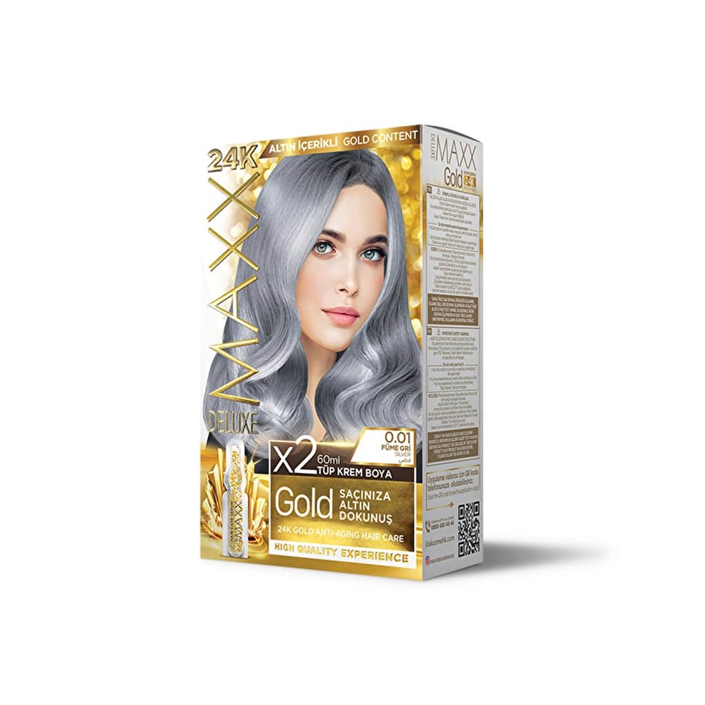 Maxx Deluxe Golden Beauty Hair Dye 0.01 smoke Gray - 1