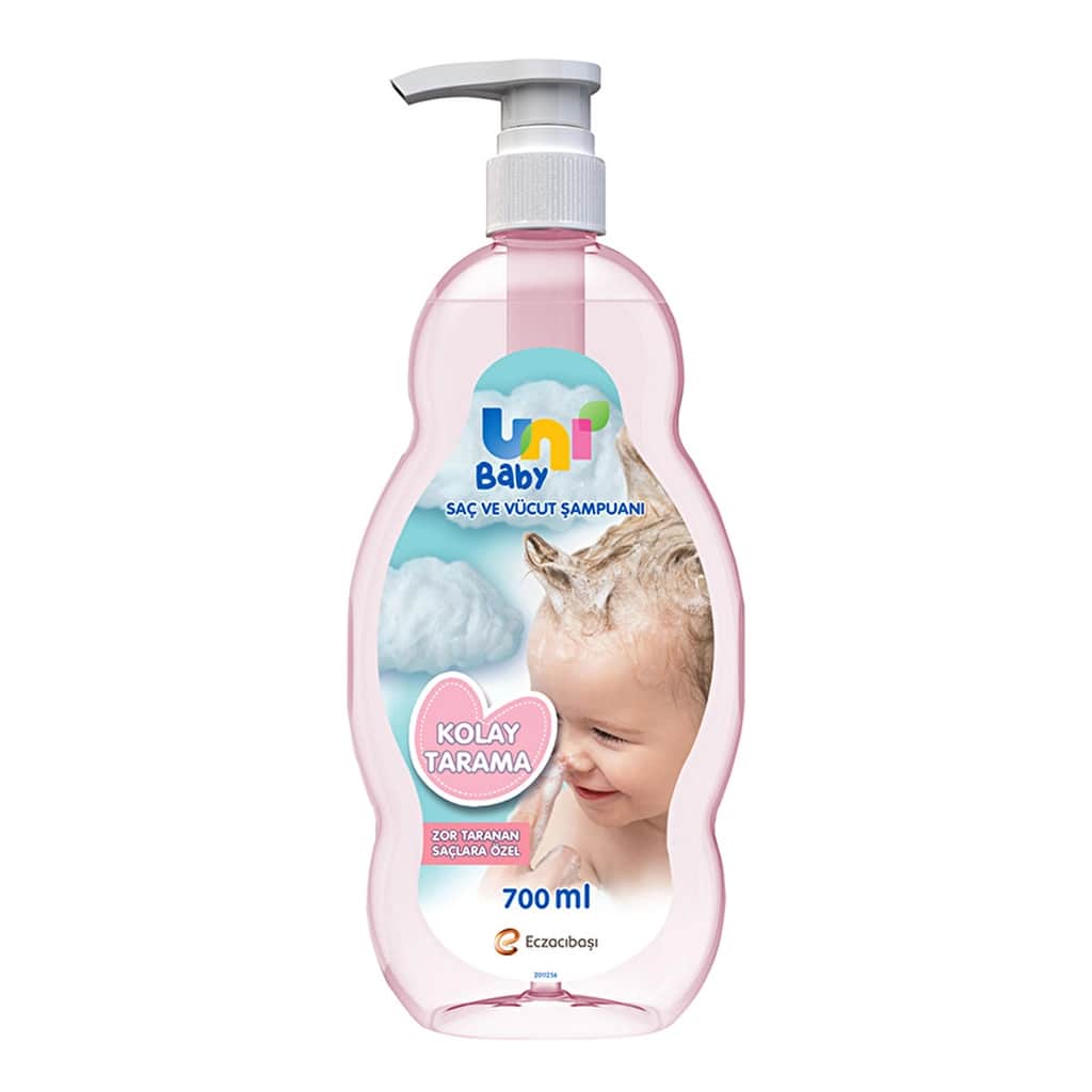 Uni Baby Easy Combing Hair And Body Shampoo 700 ml - 2