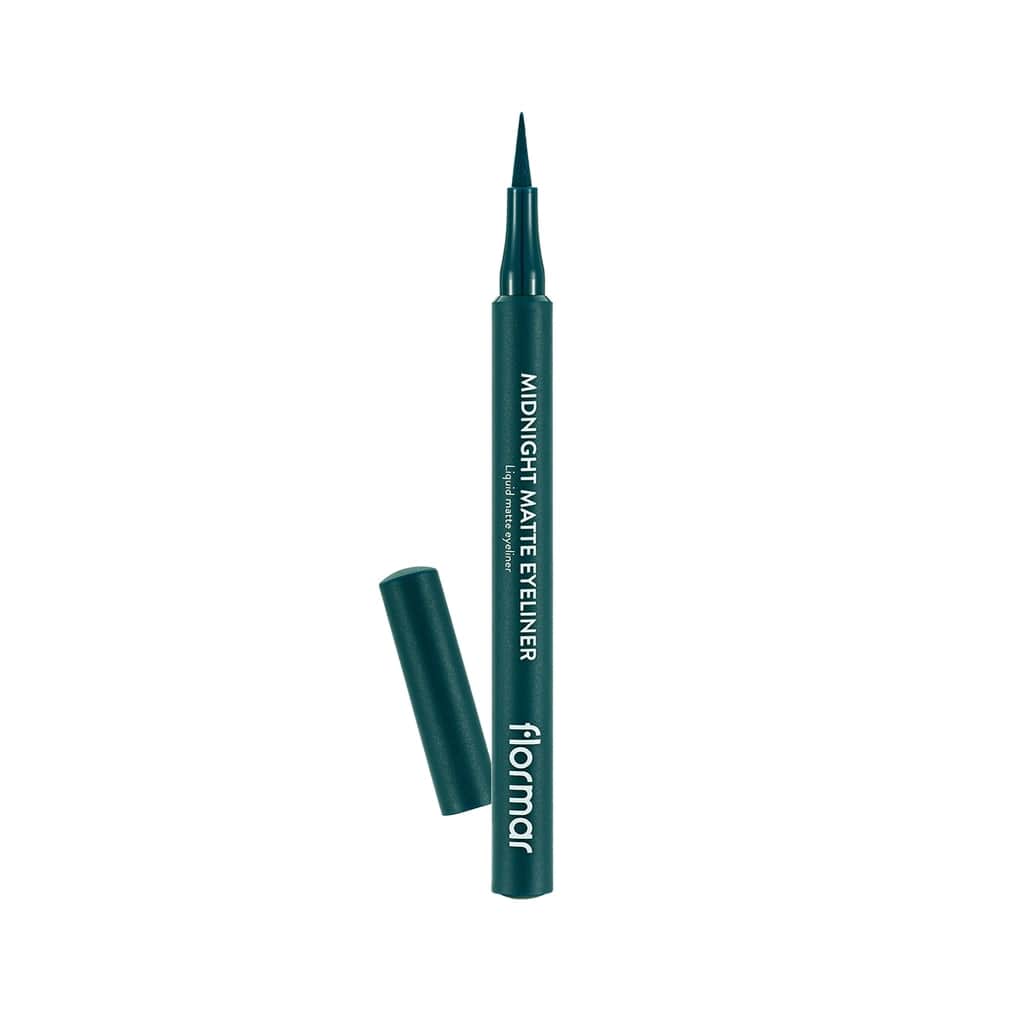 Flormar Midnight Matte Eyeliner 04 green - 2