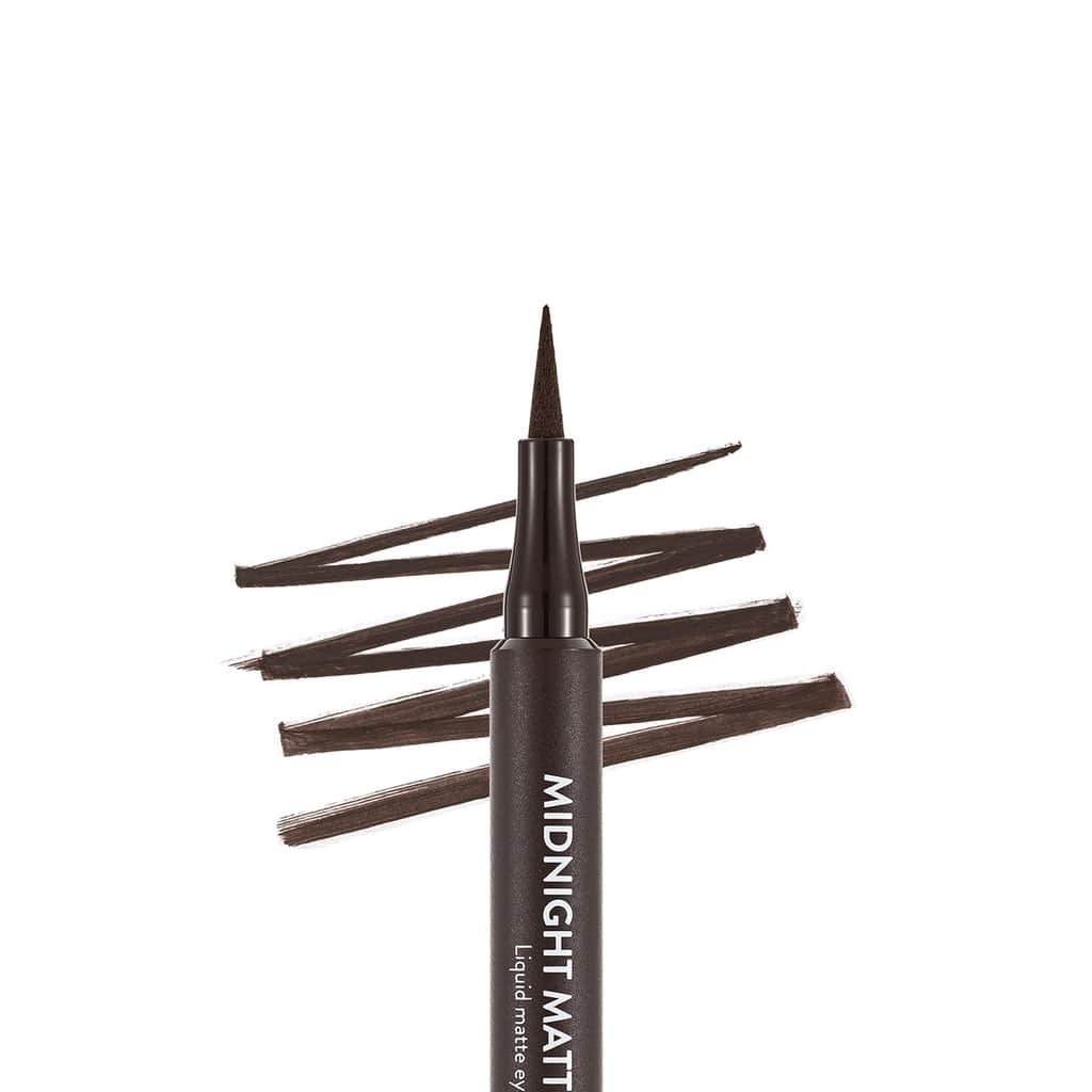Flormar Midnight Matte Eyeliner 02 brown - 3