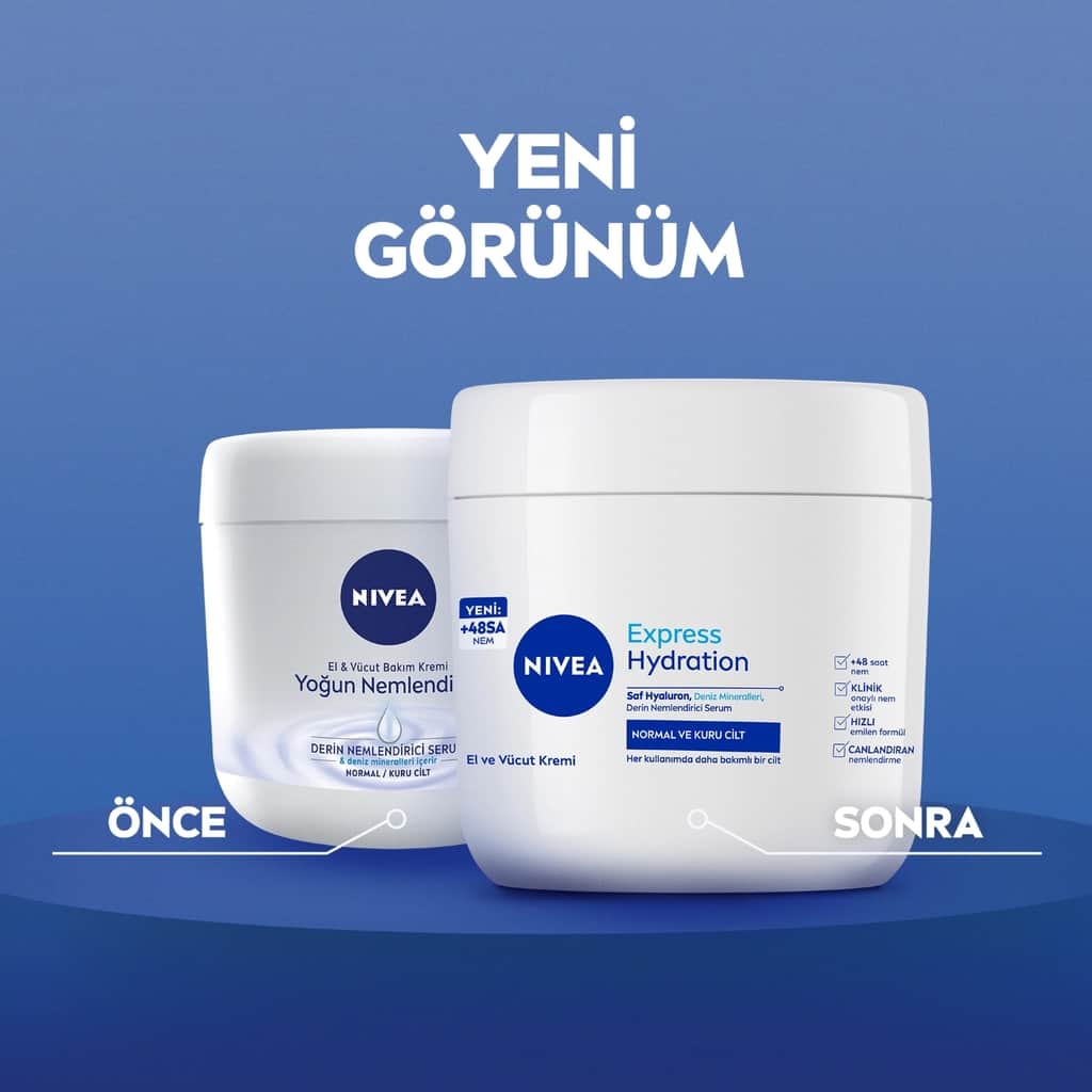 Nivea Intensive Moisturizing Hand Body Care Cream 400 ml - 2