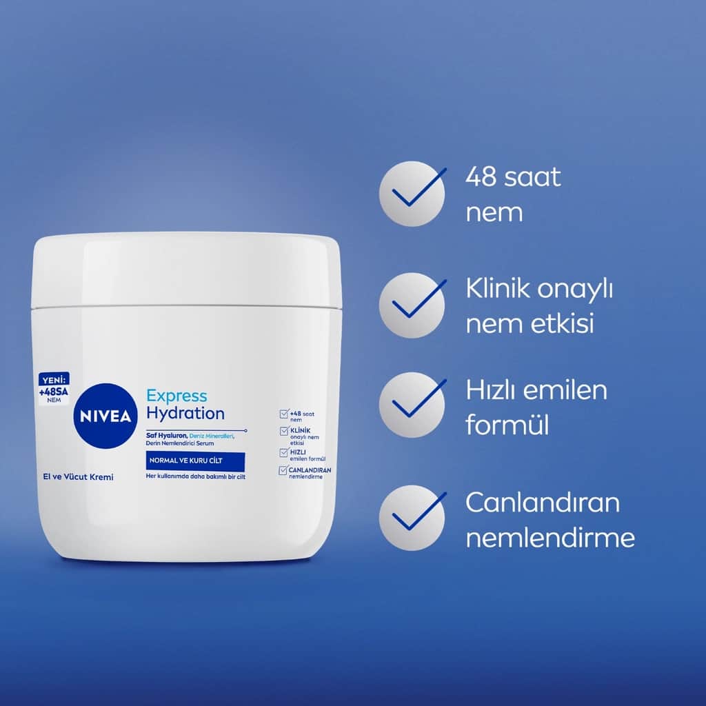 Nivea Intensive Moisturizing Hand Body Care Cream 400 ml - 3