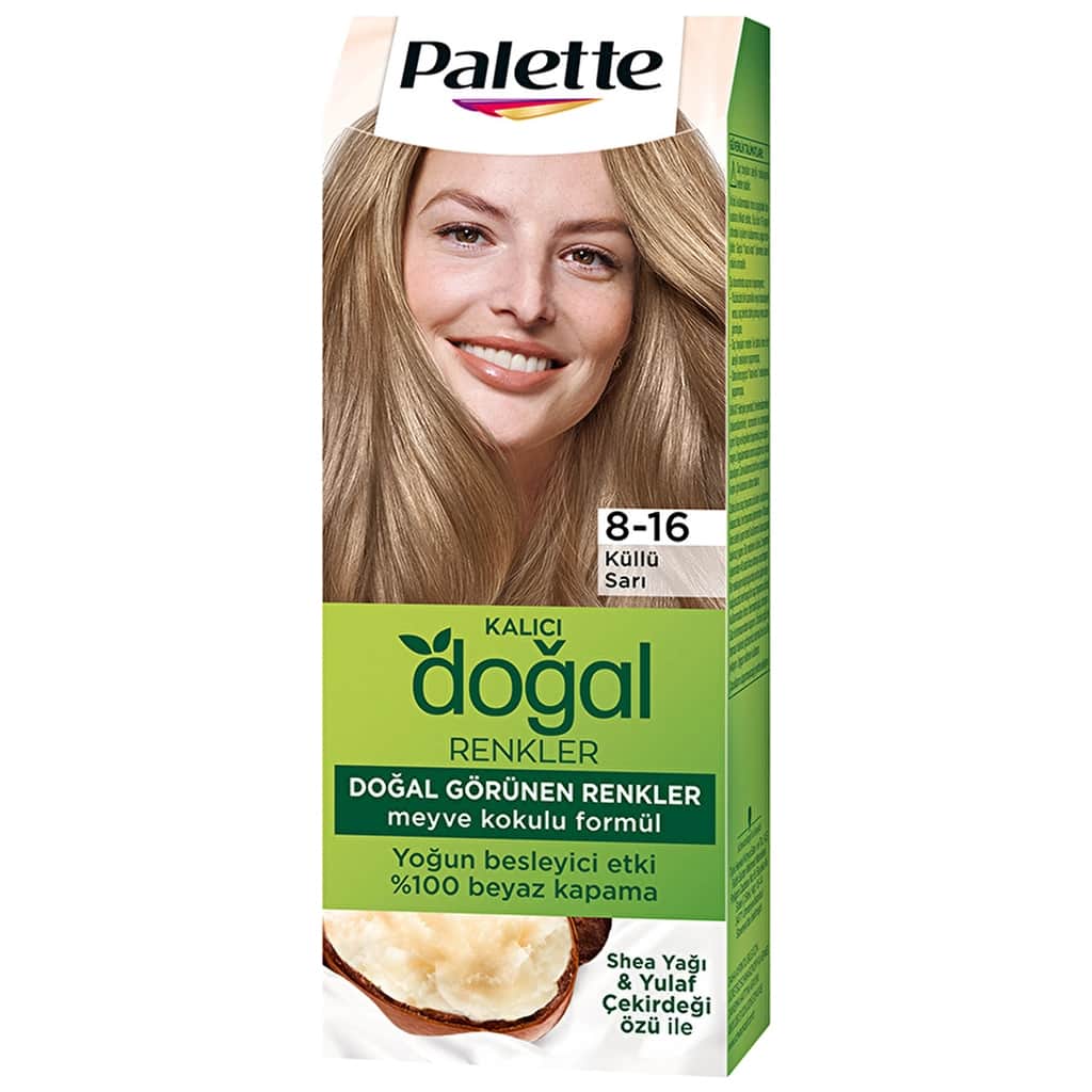 Palette Permanent Natural Colors Hair Dye 8-16 ash Blonde - 2