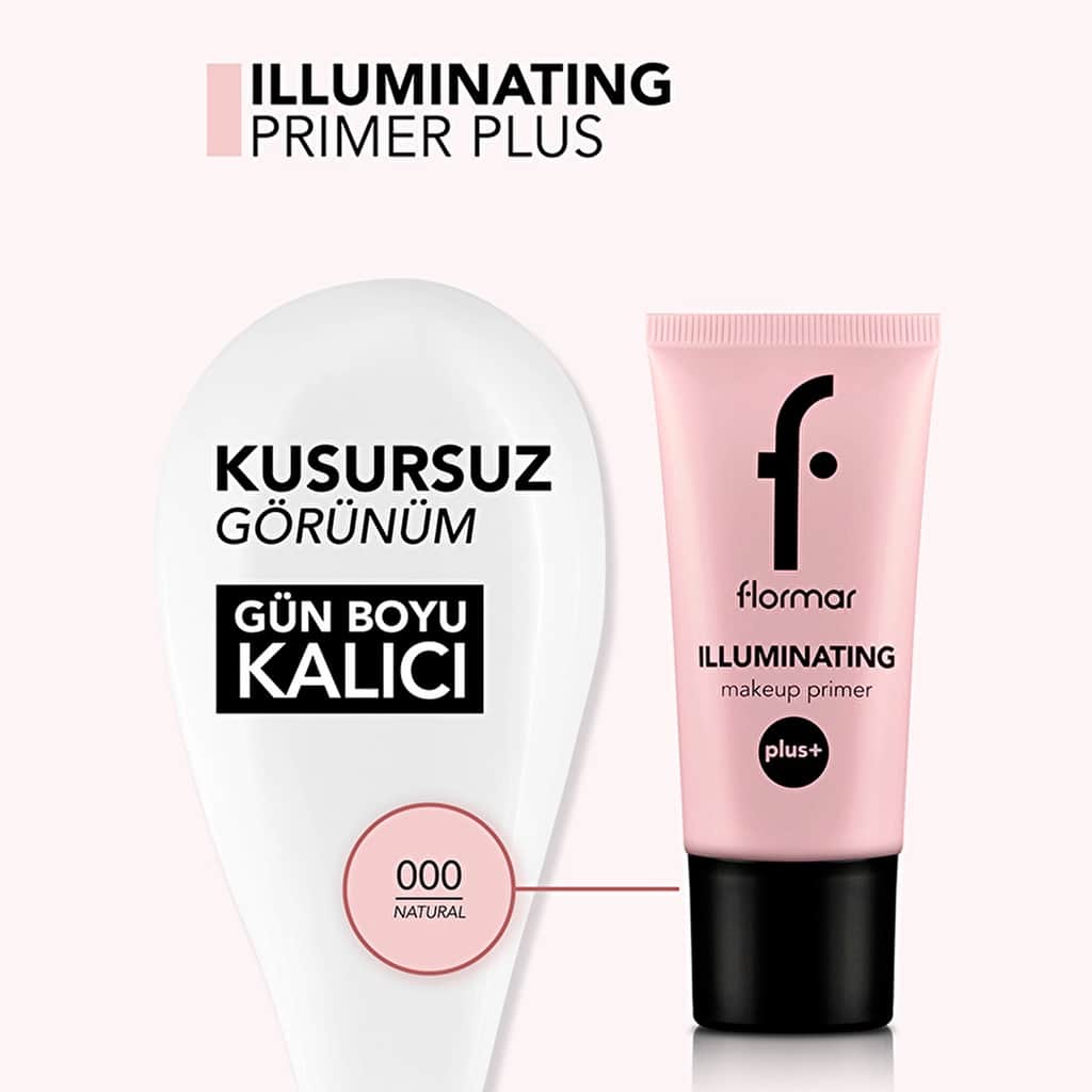 Flormar Illuminating Primer Plus - Luminous Makeup Base - 4
