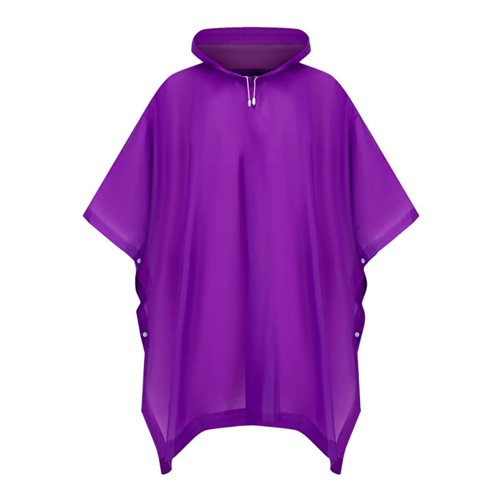 Eklips Poncho Raincoat Purple - 1