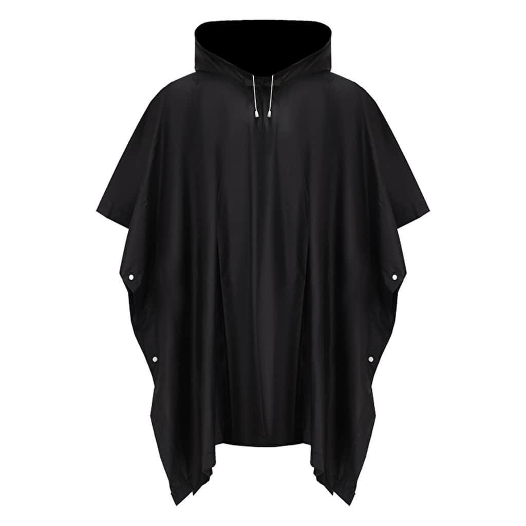 Eklips Poncho Raincoat Black - 1