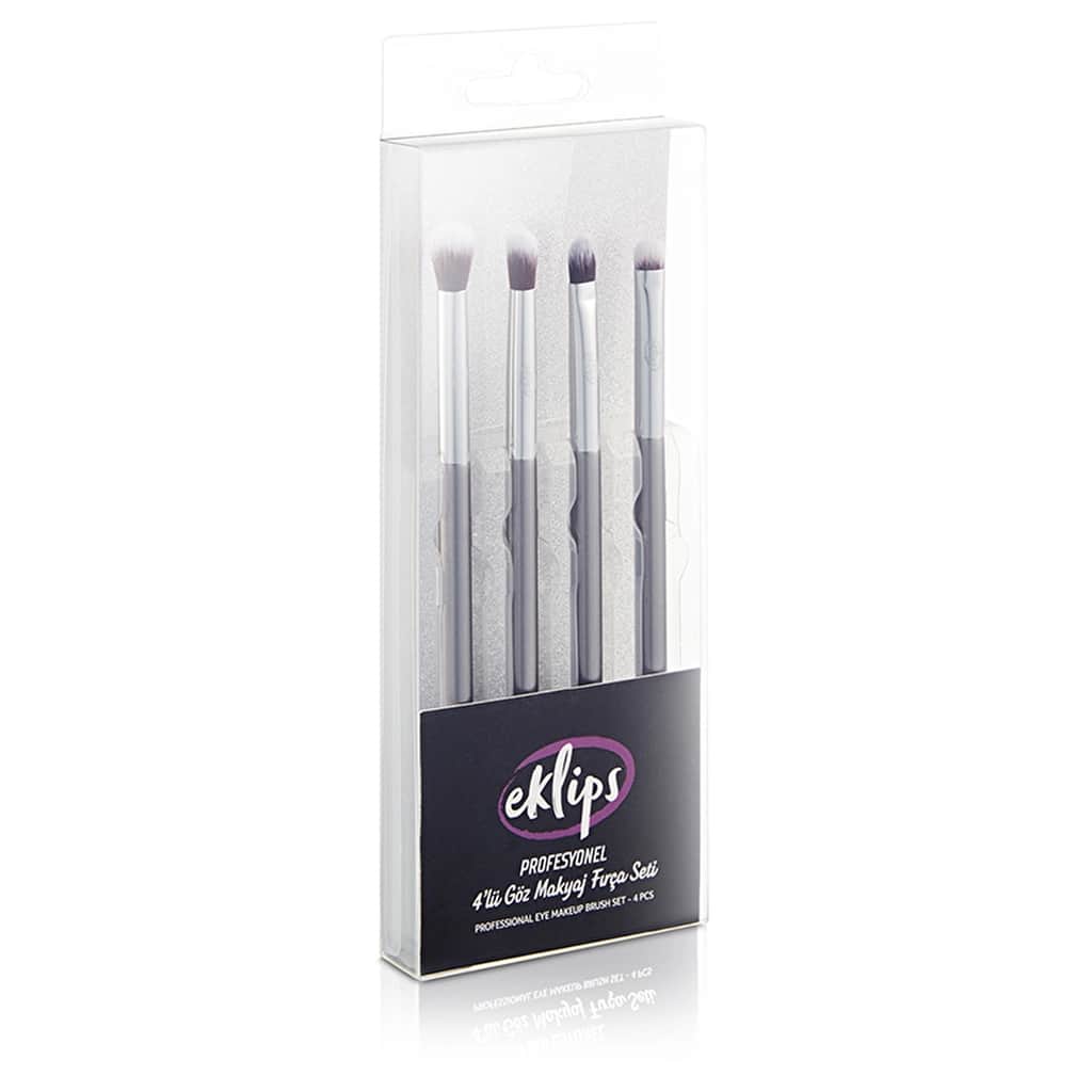 Eklips Professional Eye Makeup Brush Set Of 4 - 2