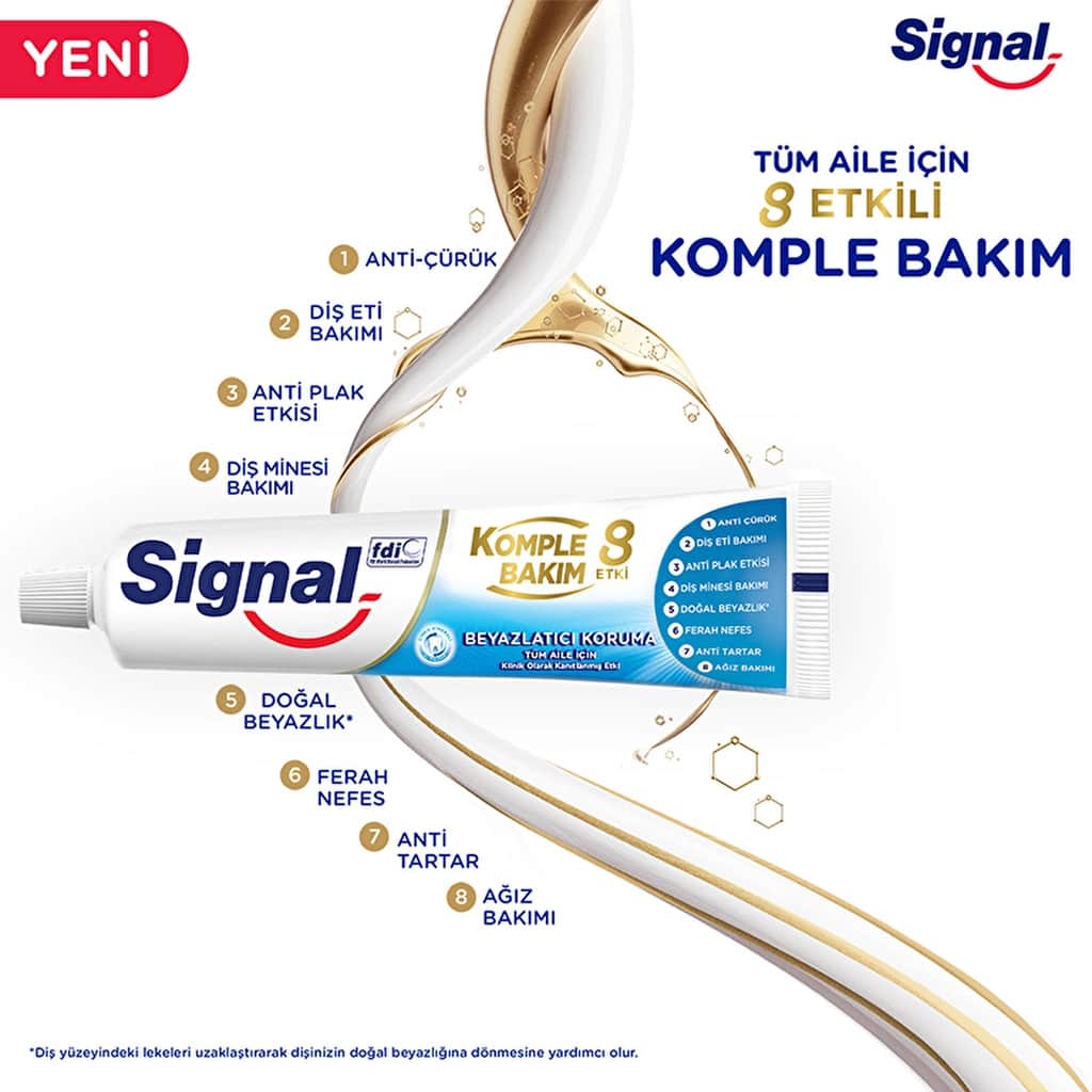 Signal Complete Care 8 effect Toothpaste Whitening Protection 75 ml - 4
