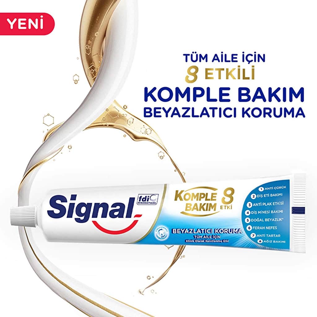 Signal Complete Care 8 effect Toothpaste Whitening Protection 75 ml - 3
