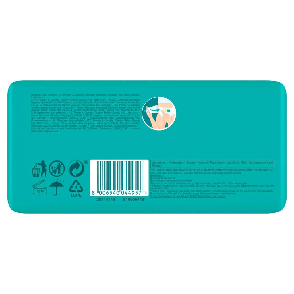 Pampers Active Diapers Size 3, 34-Pack - Leak-Proof Comfort - 4