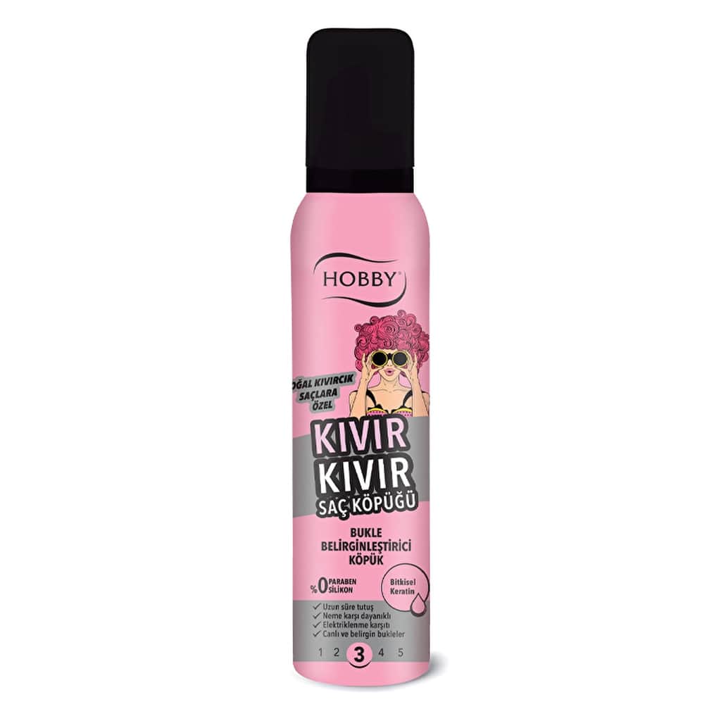 Hobby Curly Hair Mousse 150 ml - 1
