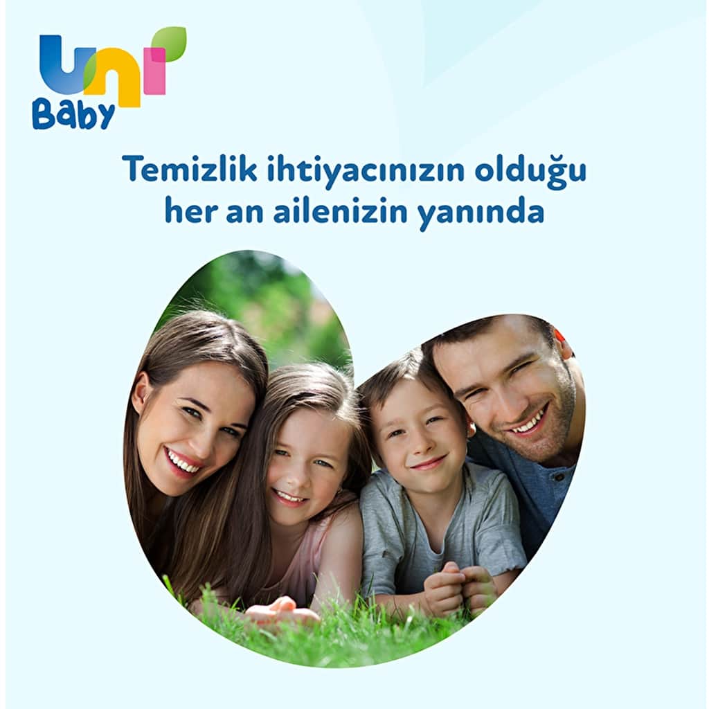 Uni Baby Family Wet Wipes 3 pack 156 sheets - 2