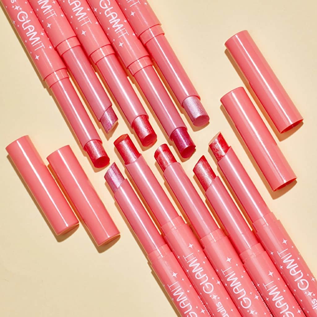 Beaulis Glam It Shimmering Lip Balm Lipstick 626 magenta - 4