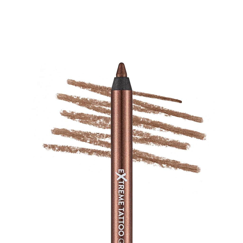Flormar Extreme Tattoo Extra Permanent Glitter Gel Eyeliner 001 glitzy Brown - 2