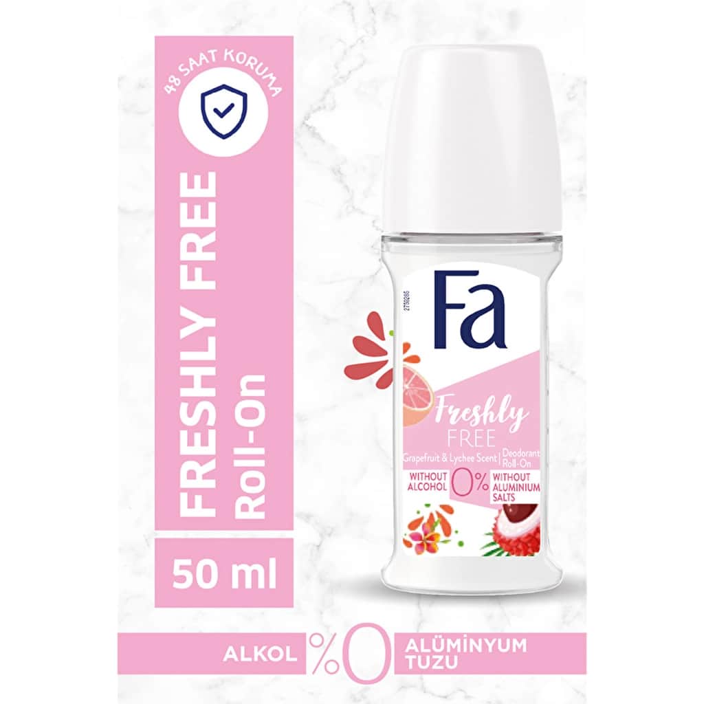 FA Roll-On Freshly Free Grapefruit & Lychee 50 ml - 1